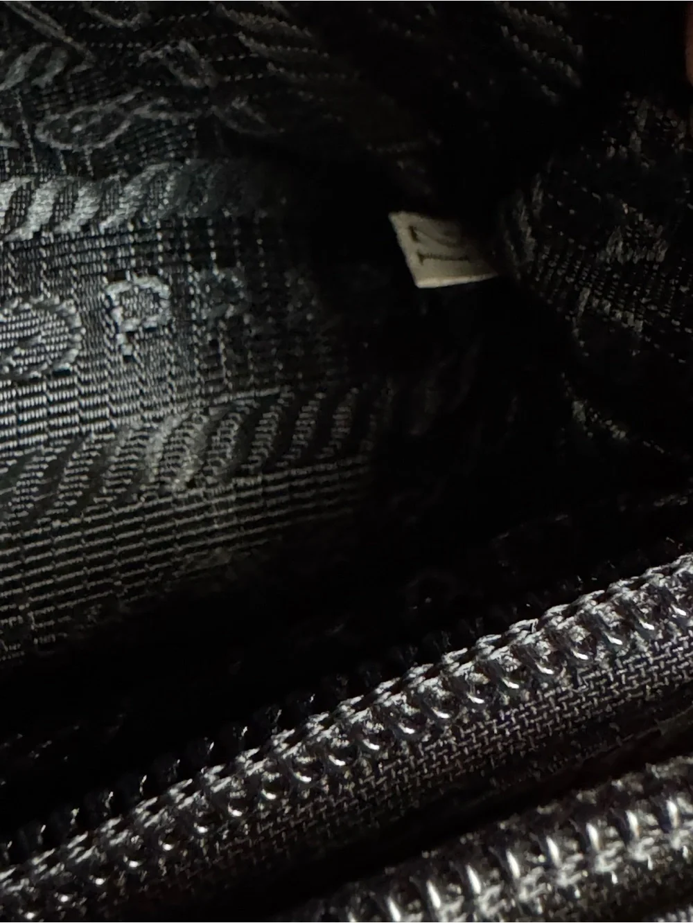 Prada Black Nylon Crossbody Messenger Bag